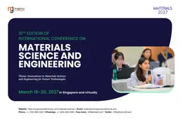 10th Edition of International Conference On Materials Science And Engineering